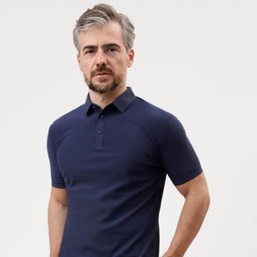 Camisa Polo Tecnológica Ultra Masculina: Conforto Sem Amassos, Secagem Rápida e Gola Impecável
