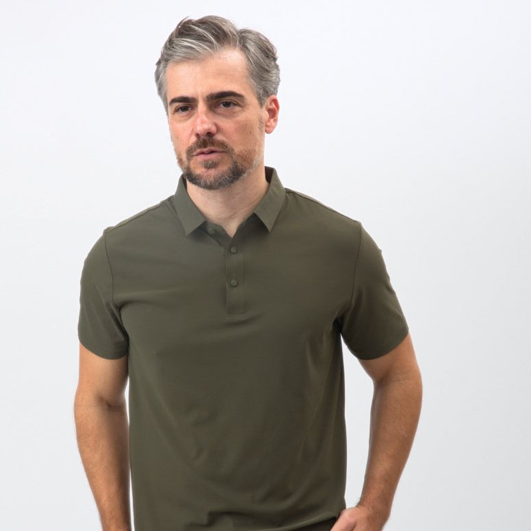 Camisa Polo Tecnológica Ultra Masculina: Conforto Sem Amassos, Secagem Rápida e Gola Impecável