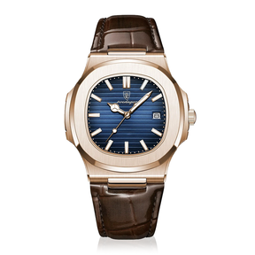 Nautilus Leather Watch
